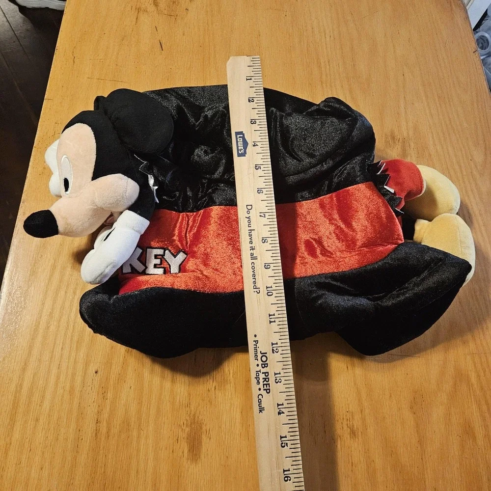 Disney Parks Mickey Mouse Hat Top Hat Fitted One Size Crash Thru Plush Costume‎